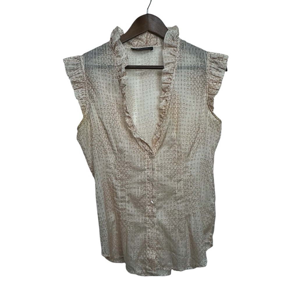 Ulla Johnson light pink silk blouse flawed‎